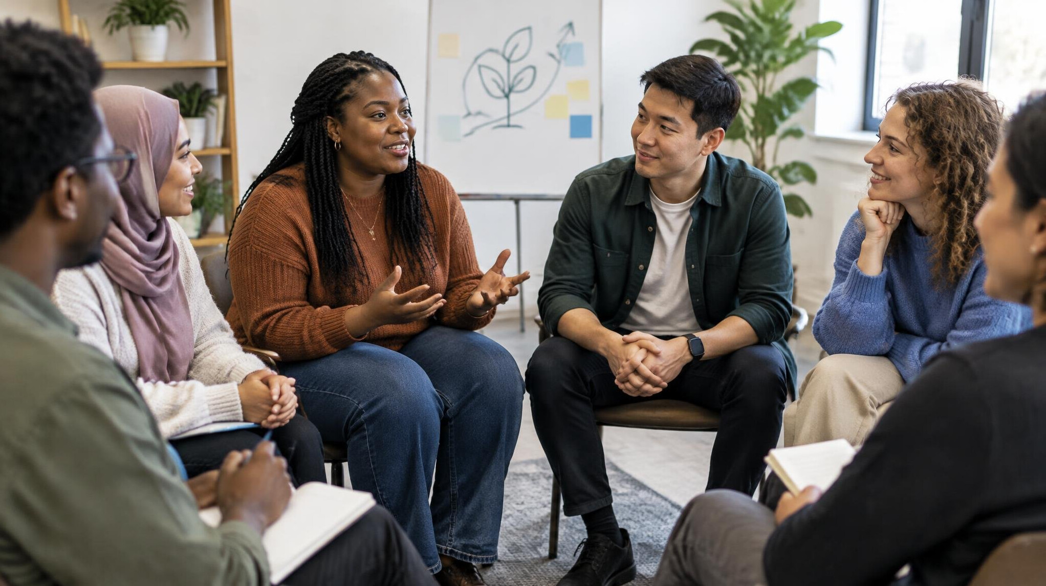 diverse group discussion